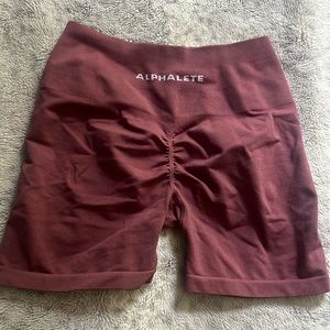 Alphalete Amplify Shorts- Autumn